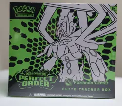 Pokemon Perfect Order Pokemon Center ETB Elite Trainer Box New Factory Sealed - Image 1