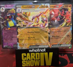 Pokemon TCG Holo Card Lot of 3 Toxtricity 100/192 Incineroar English - Image 1