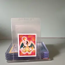 1999 Merlin Charizard Pokemon Sticker #6 NM-MINT - Image 1