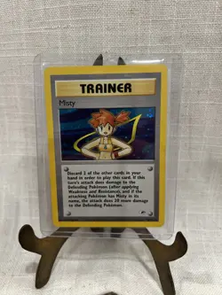 Pokemon Misty Gym Heroes Uncommon Trainer 18/132 Card 2000 Wizards - Image 1