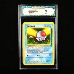 TQG 9 Mint 1999 Pokemon ENG Tentacool #56/62 C - Image 1
