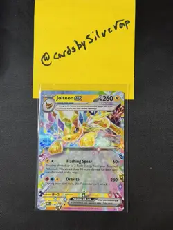 The Pokemon Company Jolteon ex 030/131 Prismatic Evolutions Double Rare Holo - Image 1