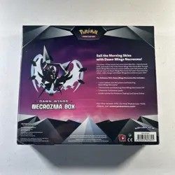 Pokemon TCG: Dawn Wings Necrozma Box Sun & Moon New Factory Sealed 3 Boosters - Image 2