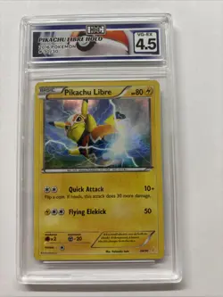 2016 Pokemon Pikachu Libre Holo #30 HGC 4.5 (sb1) - Image 1