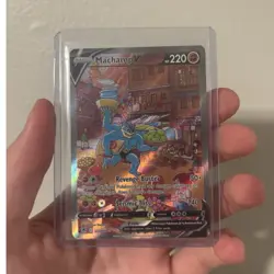 Pokemon TCG Machamp V 172/189 Astral Radiance Ultra Rare Full Art Holo - Image 1