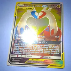 Latias & Latios GX 170/181 SM-Team Up TAG TEAM Alt Full Art Ultra Rare Holo - Image 4