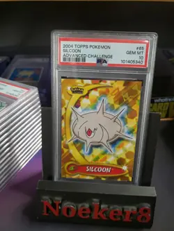 22 PSA 10s 2004 Topps Pokemon Advanced Challenge Silcoon #65 MINT POP 1 ++ Lot - Image 1