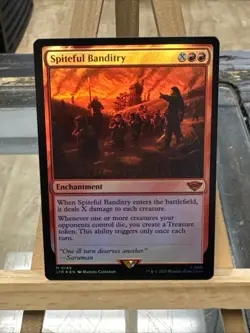 MTG *Spiteful Banditry Foil X1* (NM) Lord of the Rings Magic the Gathering - Image 1