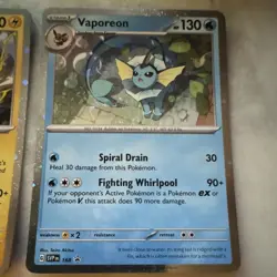 Pokemon TCG SVP BLACK STAR Promo Holo Lot 3x Flareon, Jolteon, Vaporeon NM - Image 4