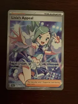 LISIA'S APPEAL 234/191 ULTRA RARE SURGING SPARKS POKEMON NM - Image 1