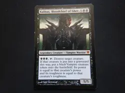 Kalitas, Bloodchief of Ghet MP [Zendikar] Mtg Magic Free Tracking! - Image 1