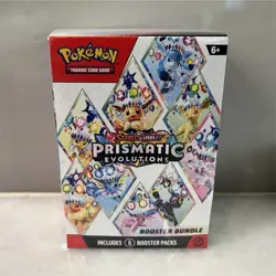 Pokemon Prismatic Evolutions Booster Bundle - 6 Packs English - Image 1