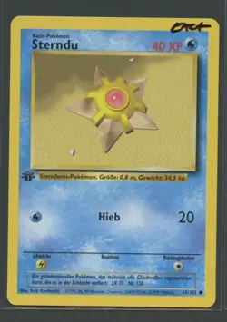 Sterndu 1. Edition | Basis-Set 65/102 | Pokemon Karte Deutsch EXC+ Base Set 1999 - Image 1