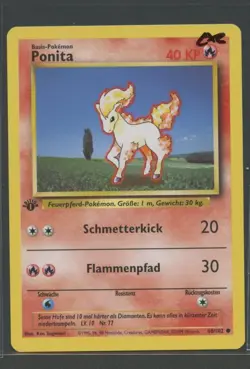 Ponita 1. Edition | Basis Set 60/102 | Pokemon Karte Deutsch EXC Base Set 1999 - Image 5