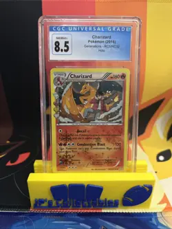 2016 Pokemon XY Generations Radiant Collection RC5/RC32 Charizard Holo CGC 8.5M - Image 1