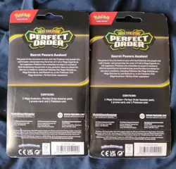 Lot of 2 - Pokemon TCG Perfect Order Single Blister Pack (Makuhita) Promo - Image 2