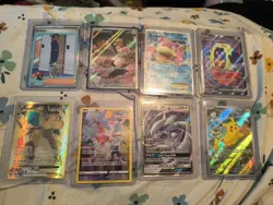 Pokemon Lot Of 8 DAILY DEAL Nintendo Sent With Sleeves - Image 1