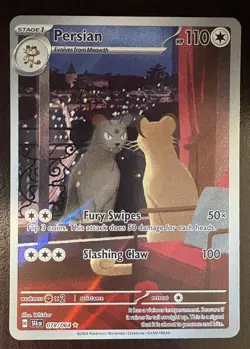 Persian 078/064 Shrouded Fable Illustration Rare Pokemon - Image 1