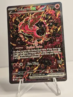 2025 Pokemon Mega Evolution Black Star Promos Oricorio ex #024 - Image 1