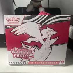 Pokemon TCG White Flare ETB Elite Trainer Box NEW Factory Sealed - FAST SHIPPING - Image 1
