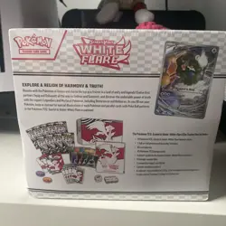Pokemon TCG White Flare ETB Elite Trainer Box NEW Factory Sealed - FAST SHIPPING - Image 3