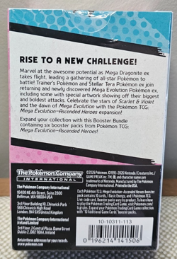 Pokemon TCG Mega Evolution Ascended Heroes Booster Bundle - NEW - FACTORY SEALED - Image 3