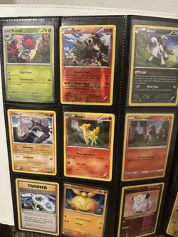 Pokemon Binder Lot GX EX Vintage Holo Full Art Alakazam Tyranitar Reshiram - Image 4
