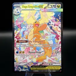 Pokemon TCG Mega Dragonite Ex 290/217 SIR Ascended Heroes M/NM - Image 1