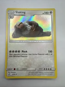 Pokemon - Slaking - 18/18 - Detective Pikachu - Holo - Rare - Image 1