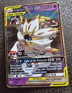 Pokemon Solgaleo & Lunala GX Tag Team Cosmic Eclipse #75/236 - Image 1