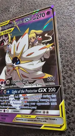Pokemon Solgaleo & Lunala GX Tag Team Cosmic Eclipse #75/236 - Image 3