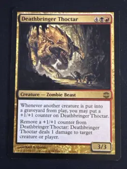 1x Deathbringer Thoctar (36) Alara Reborn LP MTG Magic the Gathering x1 MKE - Image 1
