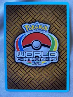 Pokemon Professor Juniper Trainer World Championship 98/108 Zachary Bokhari LP - Image 2