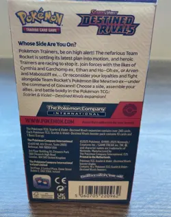 Pokemon TCG Destined Rivals Half Booster Box Unsealed Box, Factory Sealed Packs - Image 3