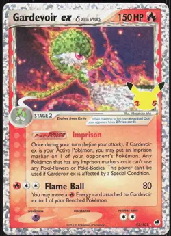 Gardevoir ex 93/101 Celebrations: Classic Collection Pokemon NM - Image 1