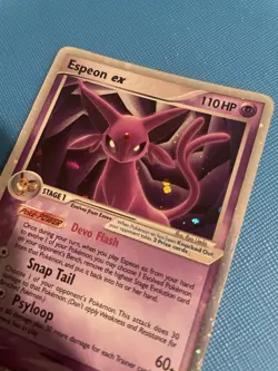 The Pokemon Company Espeon ex Unseen Forces 102/115 Holo 110 HP ENG - Image 2