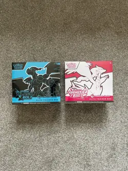 Pokemon Center Black Bolt & White Flare Elite Trainer Boxes ETB SEALED - Image 1