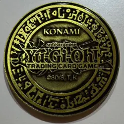 Official Yu-Gi-Oh! Cyber Dragon YCS Pre-registration Gold Coin. Chase rare - Image 2
