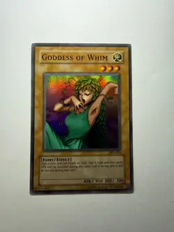 Yugioh - Goddess of Whim - Super - Unlimited - MP1-003 - LP - Image 1