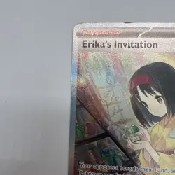 Pokemon TCG Erika's Invitation Scarlet Violet-151 Holo Card 203/165 EX/NM - Image 3
