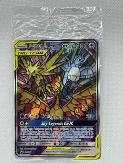 Moltres & Zapdos & Articuno GX - SM210 - Pokemon Sun & Moon Promo SEALED NM - Image 1