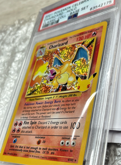 2021 Pokemon Celebrations Charizard Classic Collection Holo RARE 4/102 PSA 9 - Image 2