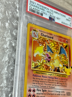 2021 Pokemon Celebrations Charizard Classic Collection Holo RARE 4/102 PSA 9 - Image 4