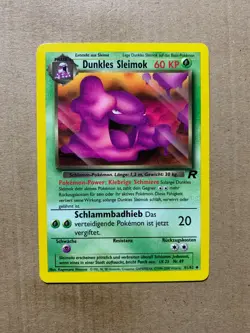 GERMAN Dark Muk 41/82 Team Rocket - Uncommon Pokemon Card - NM/Mint - Image 1