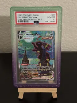 Pokemon 2021 Umbreon VMAX 215/203 Alt Art Evolving Skies GEM MINT PSA 10 - Image 1