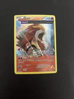 Entei - 15/98 - Pokemon Ancient Origins XY Holo Rare Card NM - Image 1