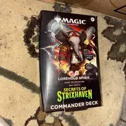 MTG Lorehold Spirit Commander Deck - Secrets of Strixhaven Sealed Open Rare Card - Image 1