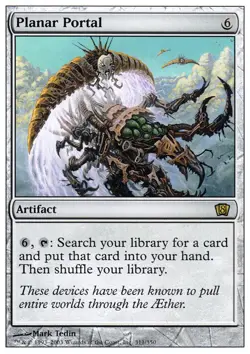 MTG - Planar Portal - 8th Edition - MP, English Magic FLAT RATE SHIP - Image 1
