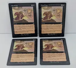 Snuff Out Lot Of 4 - Magic The Gathering MTG - Mercadian Masques! - Image 1
