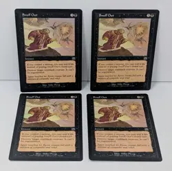 Snuff Out Lot Of 4 - Magic The Gathering MTG - Mercadian Masques! - Image 2